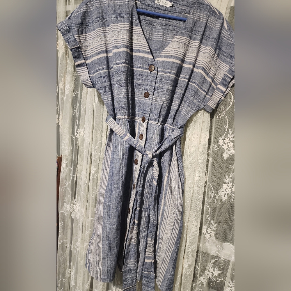 Carve Designs Linen Dress